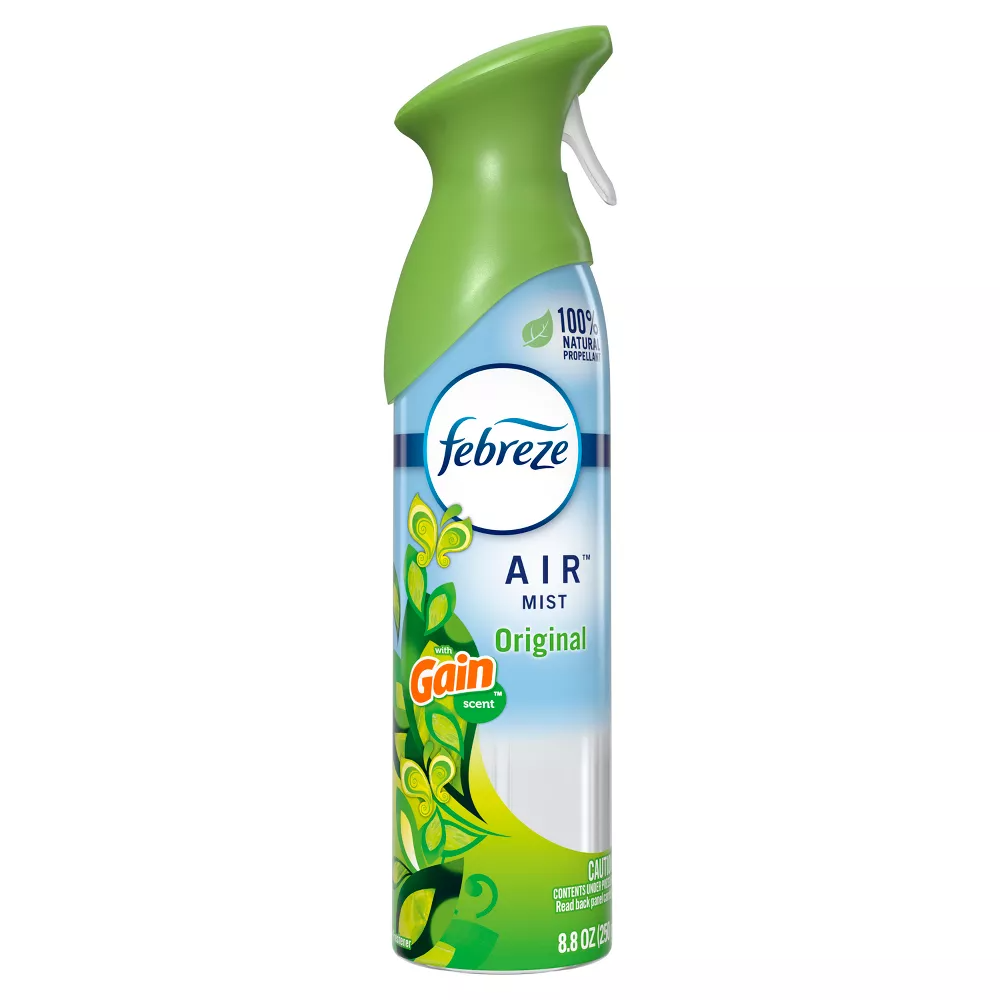 Febreze Air Effects Air Freshener, Original Fresh Scent with Gain, 8.8 Oz